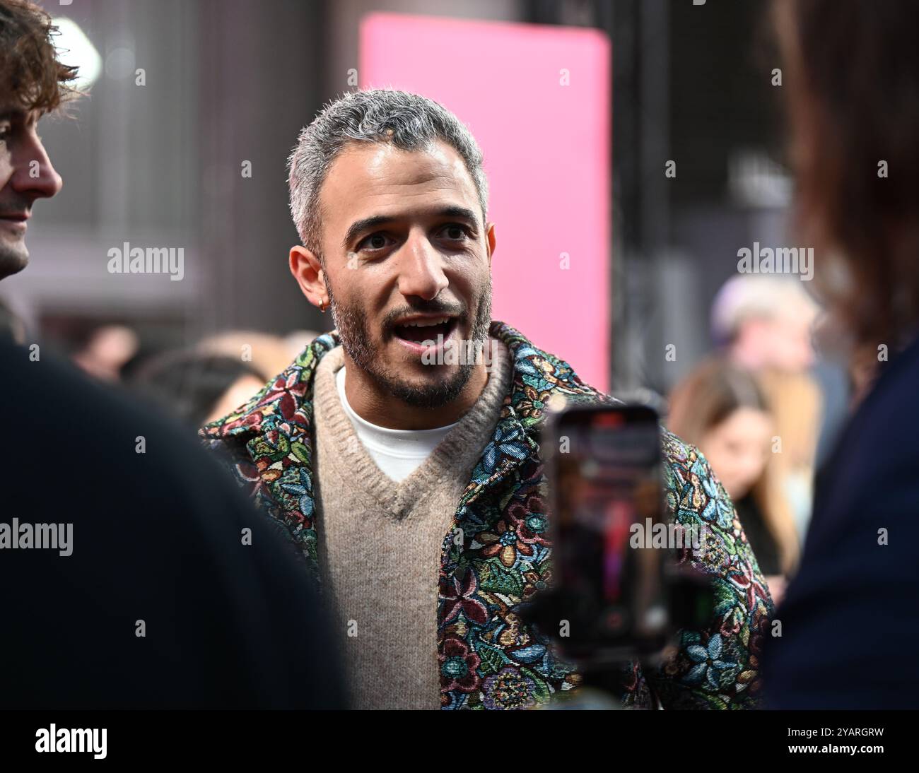 LONDON, GROSSBRITANNIEN. Oktober 2024. James Shani nimmt an der Headline Gala „The Apprentice“ Teil – 68. BFI London Film Festival in London, Großbritannien. (Foto von 李世惠/siehe Li/Picture Capital) Credit: Siehe Li/Picture Capital/Alamy Live News Stockfoto