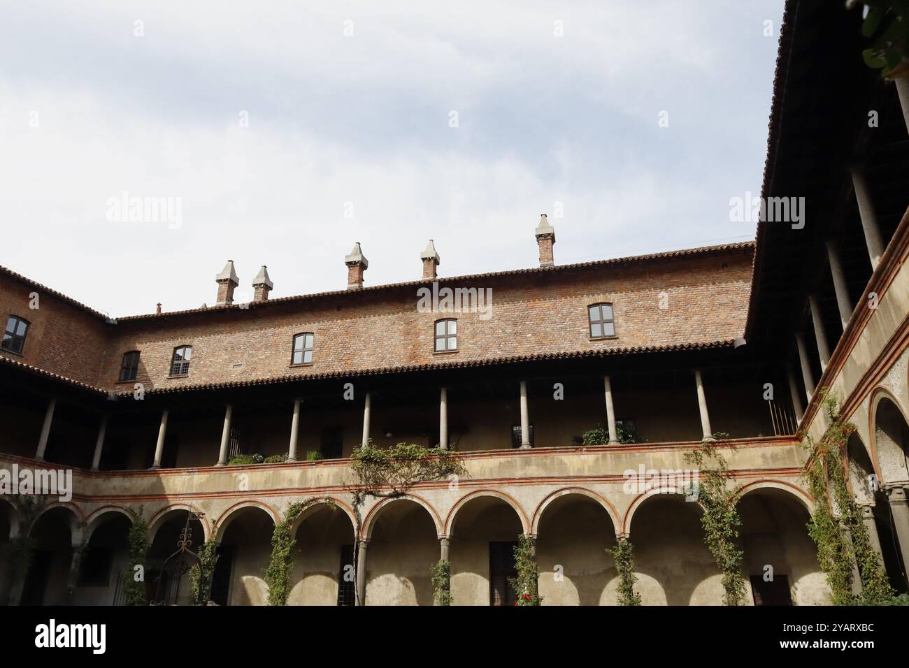 Chiostro Cappuccio Mailand (IT) Stockfoto