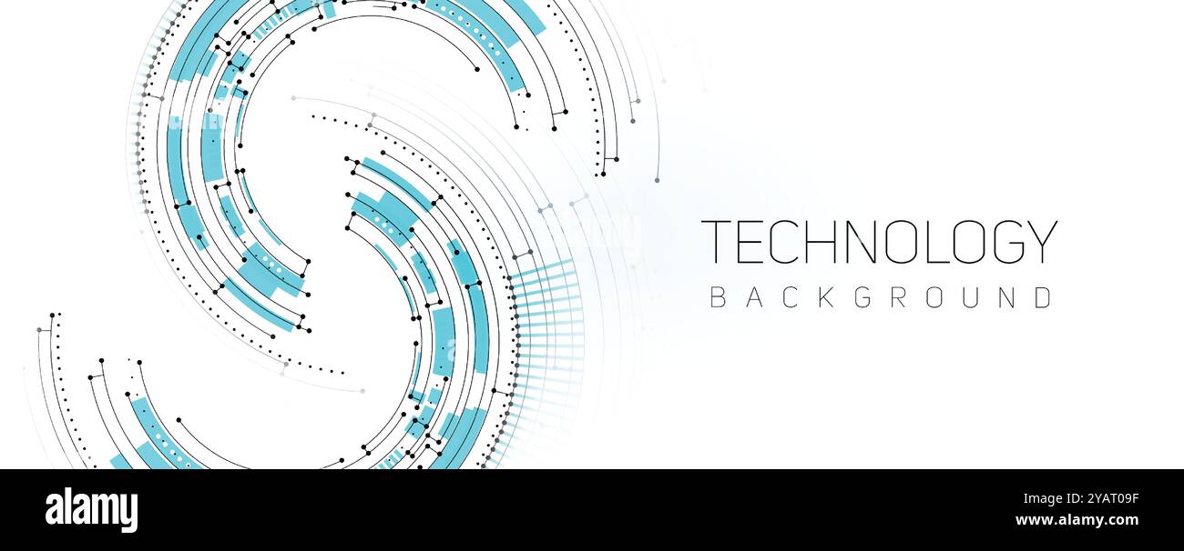 Abstrakte Struktur Schaltkreis Computertechnik geschäftlicher Hintergrund Stock Vektor
