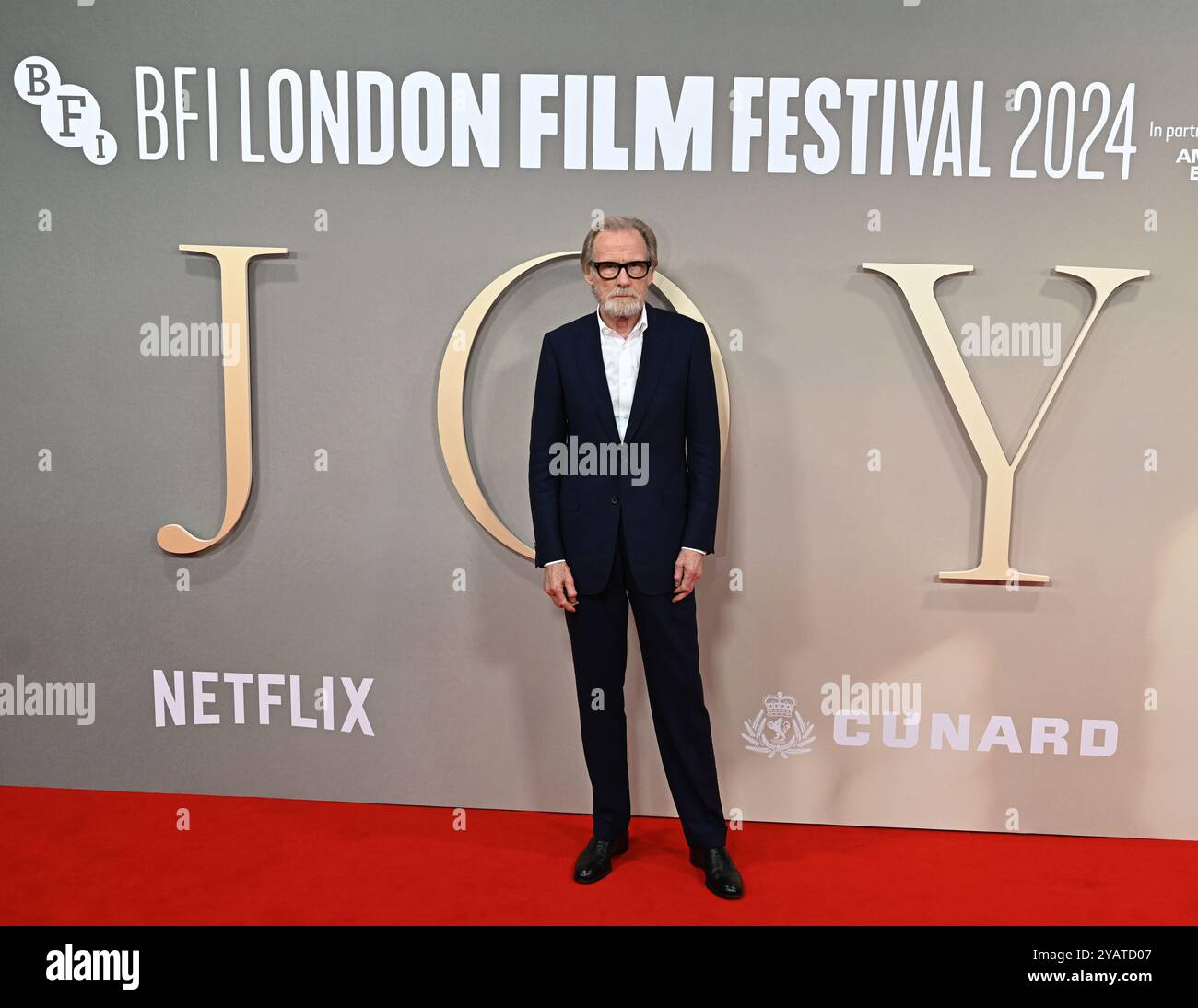 LONDON, GROSSBRITANNIEN. Oktober 2024. Bill Nighy nimmt an der „Joy“, Headline Gala beim BFI London Film Festival 2024 im BFI Southbank in London, Großbritannien, Teil. (Foto von 李世惠/siehe Li/Picture Capital) Credit: Siehe Li/Picture Capital/Alamy Live News Stockfoto