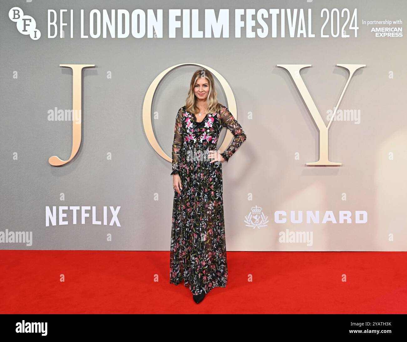 LONDON, GROSSBRITANNIEN. Oktober 2024. Cici Coleman nimmt an der „Joy“, Headline Gala beim BFI London Film Festival 2024 im BFI Southbank in London, Großbritannien, Teil. (Foto von 李世惠/siehe Li/Picture Capital) Credit: Siehe Li/Picture Capital/Alamy Live News Stockfoto