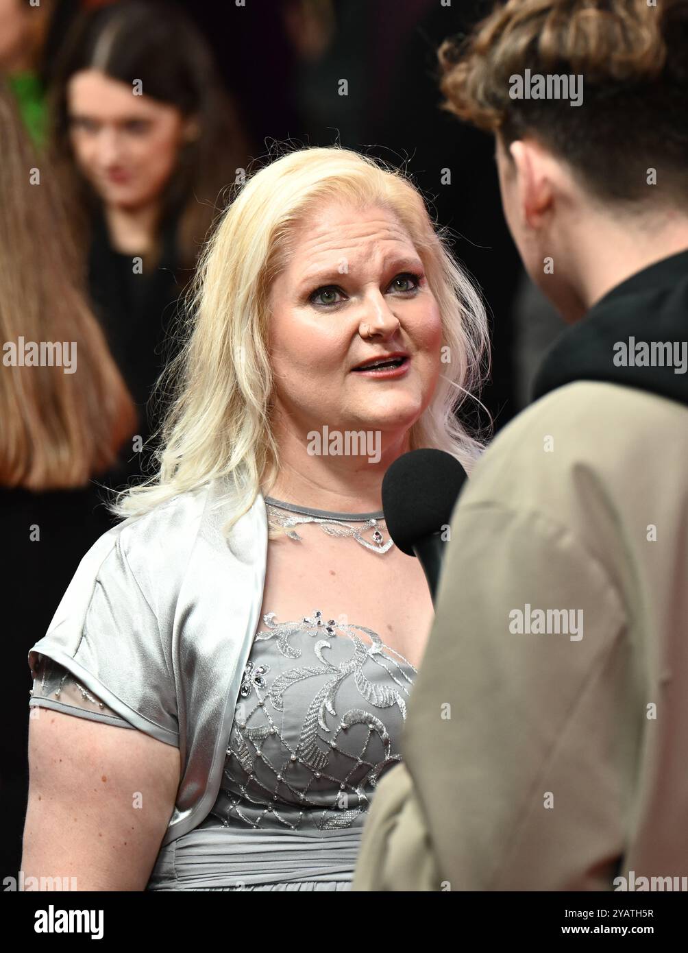 LONDON, GROSSBRITANNIEN. Oktober 2024. Louise Joy Brown nimmt an der „Joy“, Headline Gala beim BFI London Film Festival 2024 im BFI Southbank in London, Großbritannien, Teil. (Foto von 李世惠/siehe Li/Picture Capital) Credit: Siehe Li/Picture Capital/Alamy Live News Stockfoto