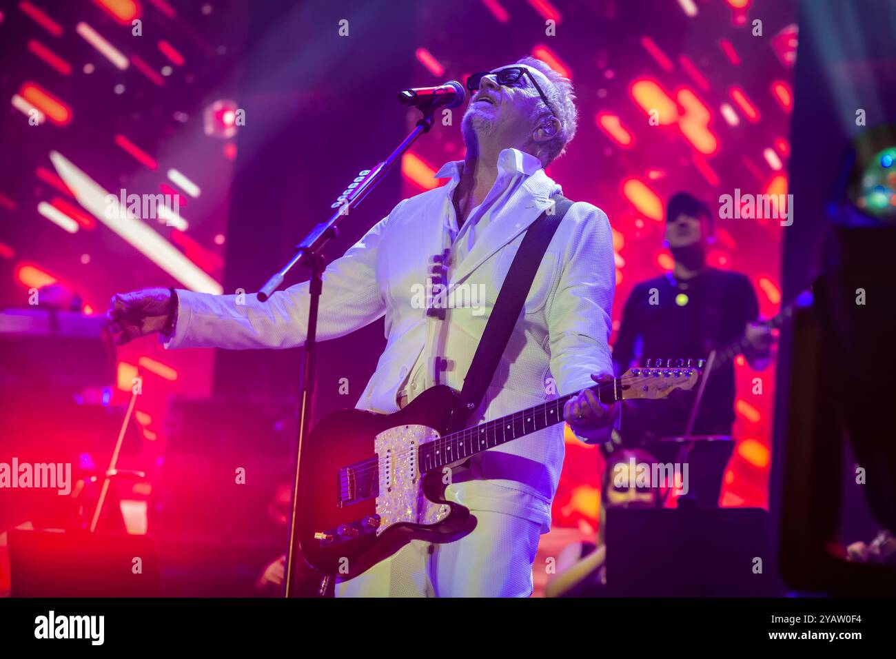 Italien, 14. Oktober 2024 Umberto Tozzi live im Unipol Forum Assago - Mailand, © Luna La Chimia / Alamy Stockfoto