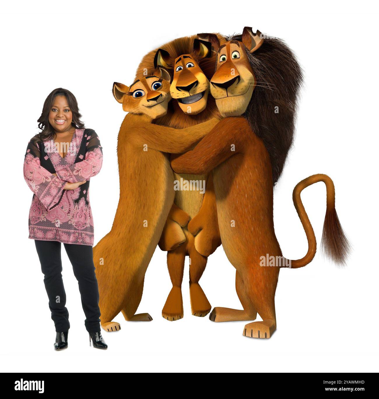 Madagaskar: Escape 2 Africa Jahr : 2008 - USA Regie : Eric Darnell, Tom McGrath Sherri Shepherd Voice of Mom Animation beschränkt auf redaktionelle Verwendung. Weitere Informationen zu Einschränkungen finden Sie in der Überschrift. Es ist verboten, das Foto aus dem Kontext der Werbung für den Film zu reproduzieren. Sie muss der Filmgesellschaft und/oder dem Fotografen gutgeschrieben werden, der von der Filmgesellschaft zugewiesen oder von der Filmgesellschaft autorisiert wurde/für das Set zugelassen wurde. Beschränkt auf redaktionelle Verwendung. Photo12 gewährt den vertretenen Personen keine Publizitätsrechte. Quelle: Photo12/7e Art/DreamWorks Animation Stockfoto