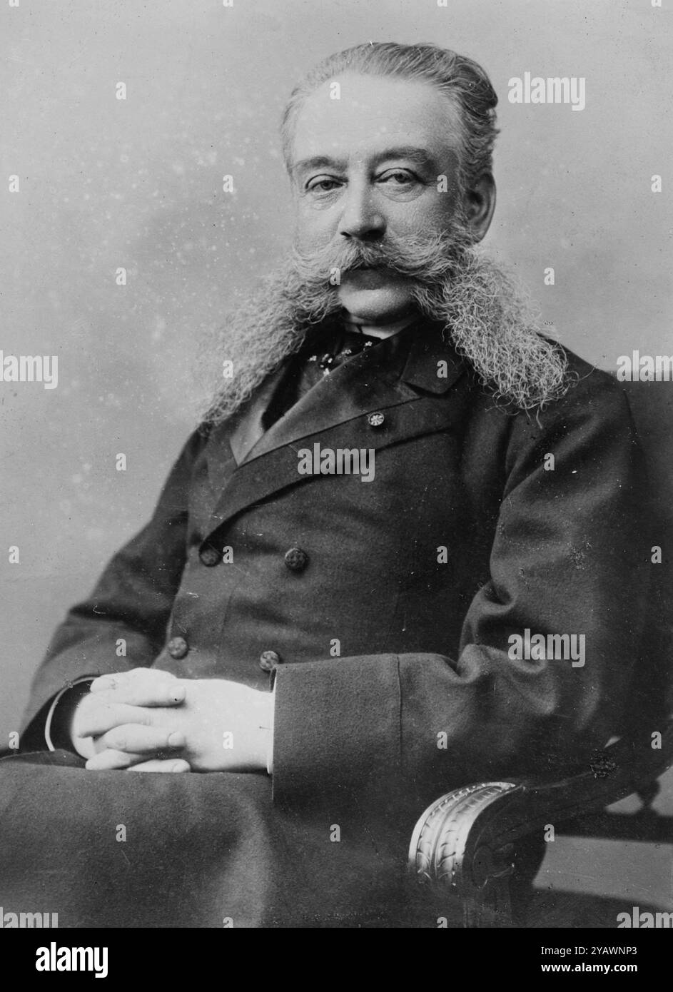 Iwan Logginovitch Goremykin (* 8. November 1839–24. Dezember 1917) war ein russischer Premierminister während des Ersten Weltkriegs und Politiker mit äußerst konservativen politischen Ansichten im Amt am 12. Februar 1914-2. Februar 1916 Stockfoto