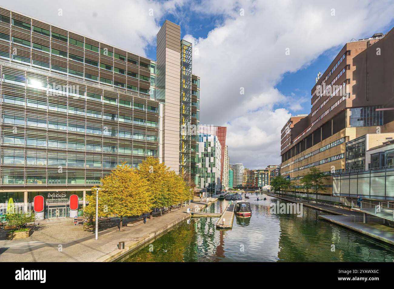 Marks und Spencer Hauptsitz in Paddington Basin Stockfoto