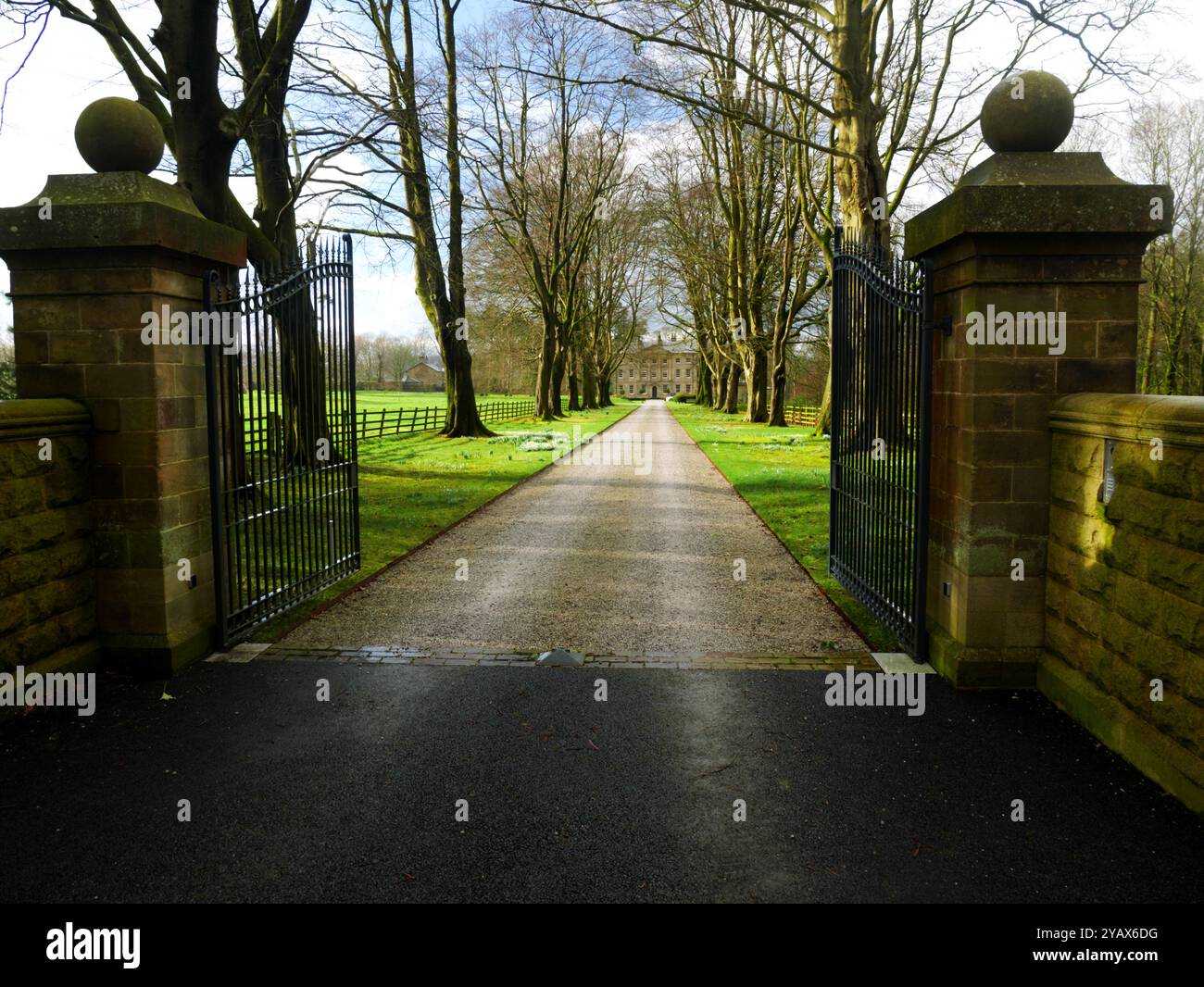 Standen Hall, Citheroe, Lancashire. Stockfoto