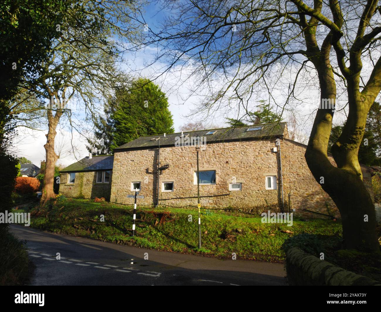 Wiswell in der Nähe von Clitheroe, Lancashire. Stockfoto
