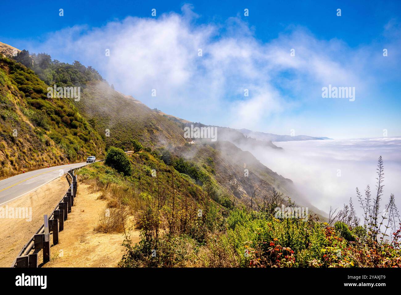 Spannende Highway 1 Usa Bild