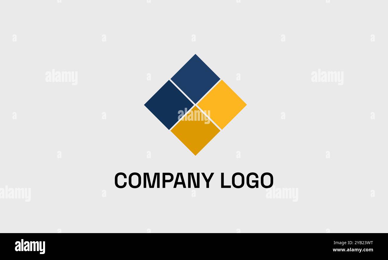 Individuelles minimalistisches Logo-Design für kleine Unternehmen, professionelles Logo-Design für Start-ups und Unternehmer, einzigartiges modernes Logo-Design Stock Vektor