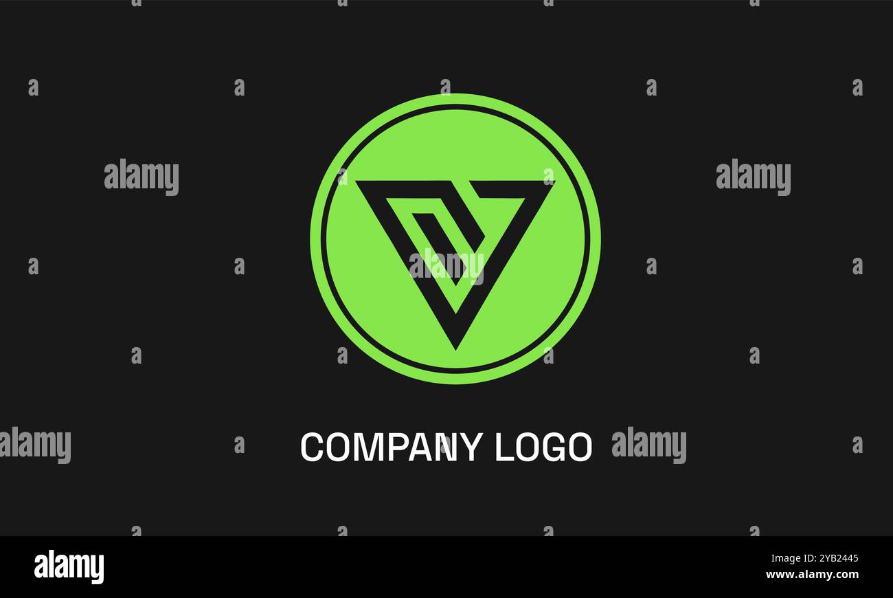 Individuelles minimalistisches Logo-Design für kleine Unternehmen, professionelles Logo-Design für Start-ups und Unternehmer, einzigartiges modernes Logo-Design Stock Vektor