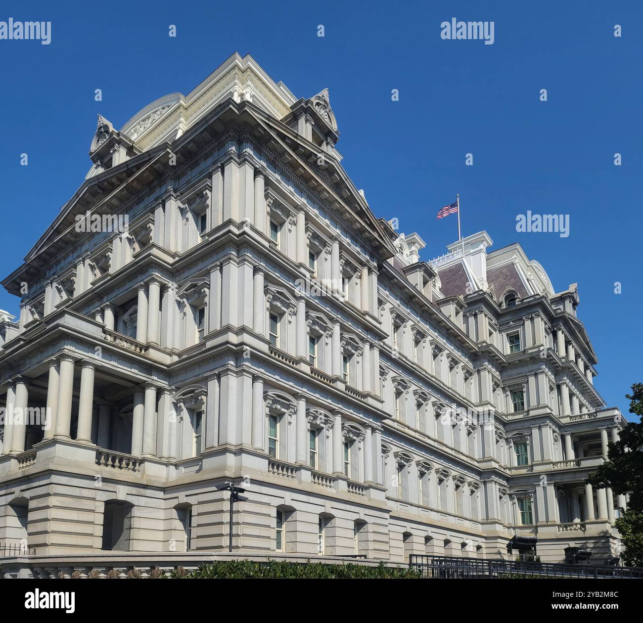 Das Russel Senate Building auf dem Capitol Hill in Washington DC Stockfoto