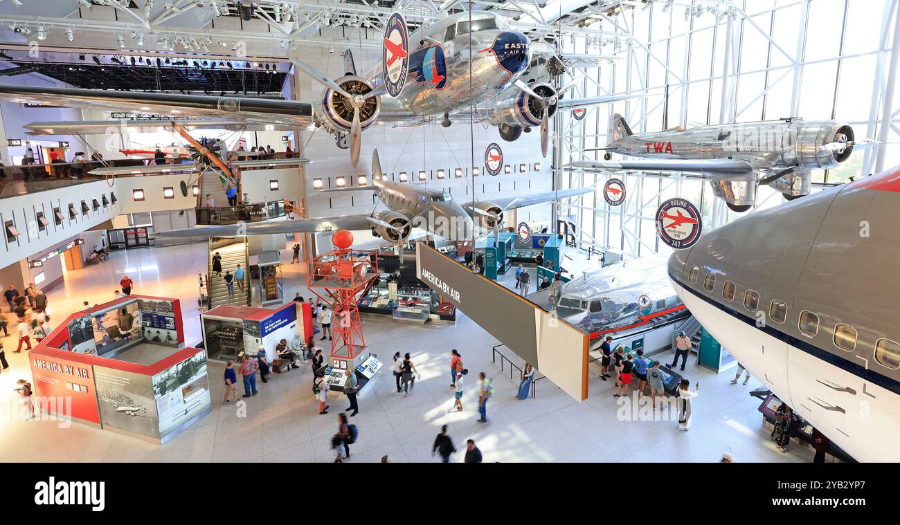 Im Smithsonian National Air and Space Museum am Smithsonian Institute, Washington DC Stockfoto