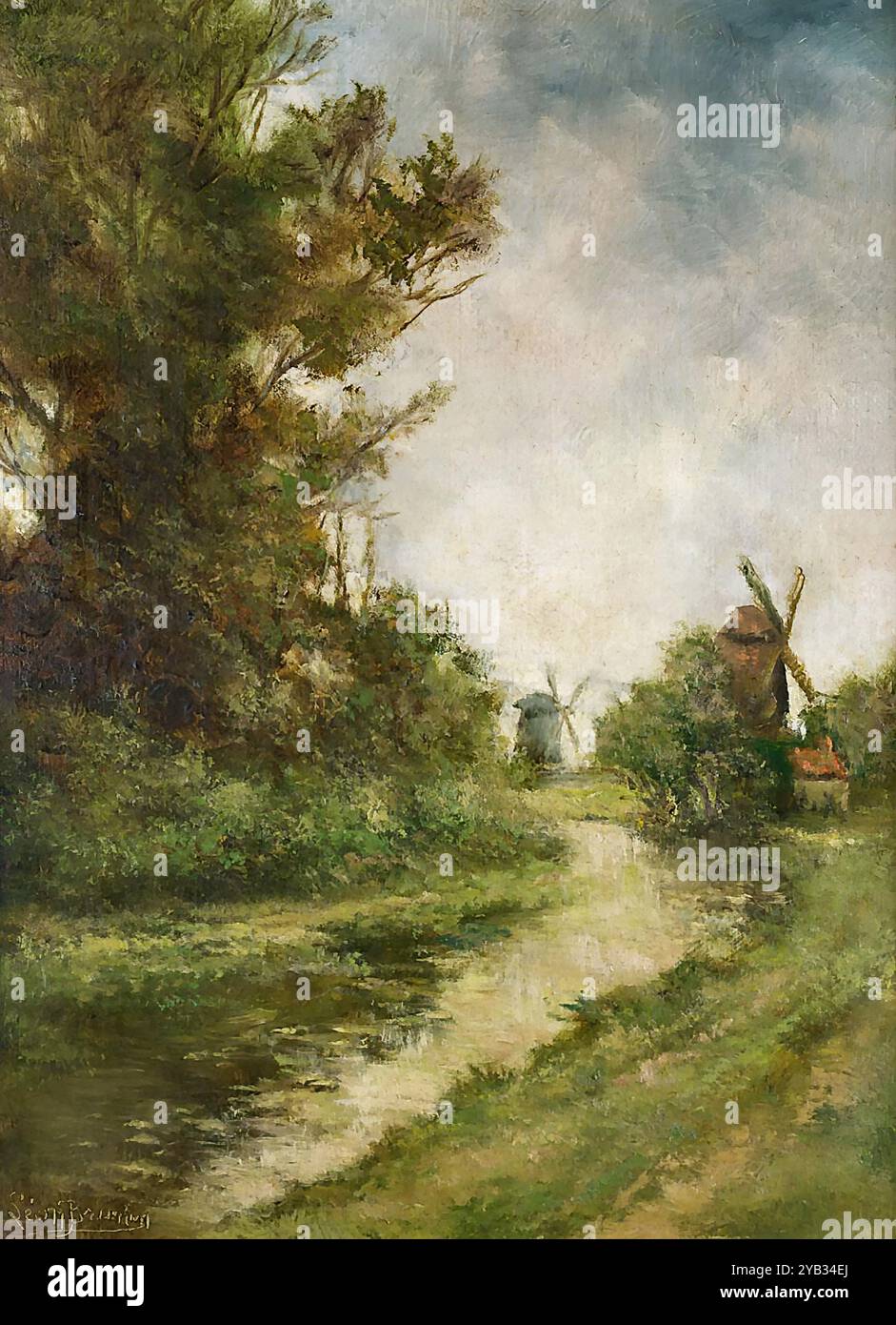 Brunin, Leon - En Hollande Stockfoto