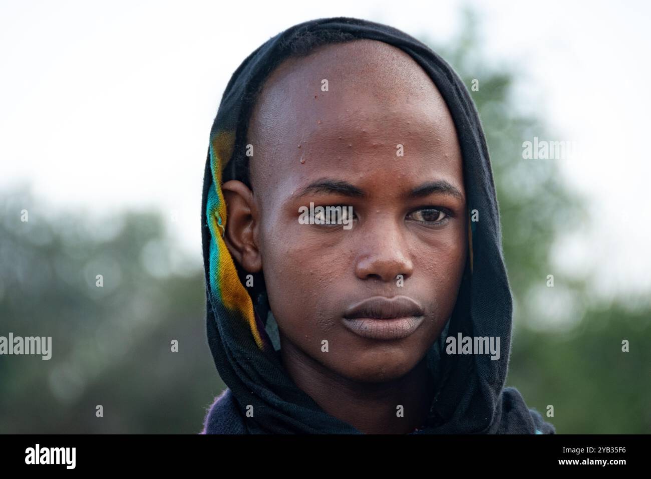 Wodaabe o Bororo, nómadas de Chad Stockfoto