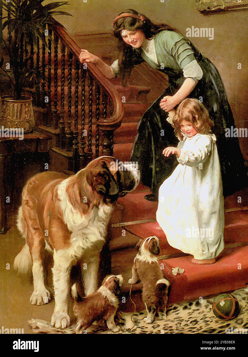 Elsley, Arthur John - Gute Nacht 1 Stockfoto