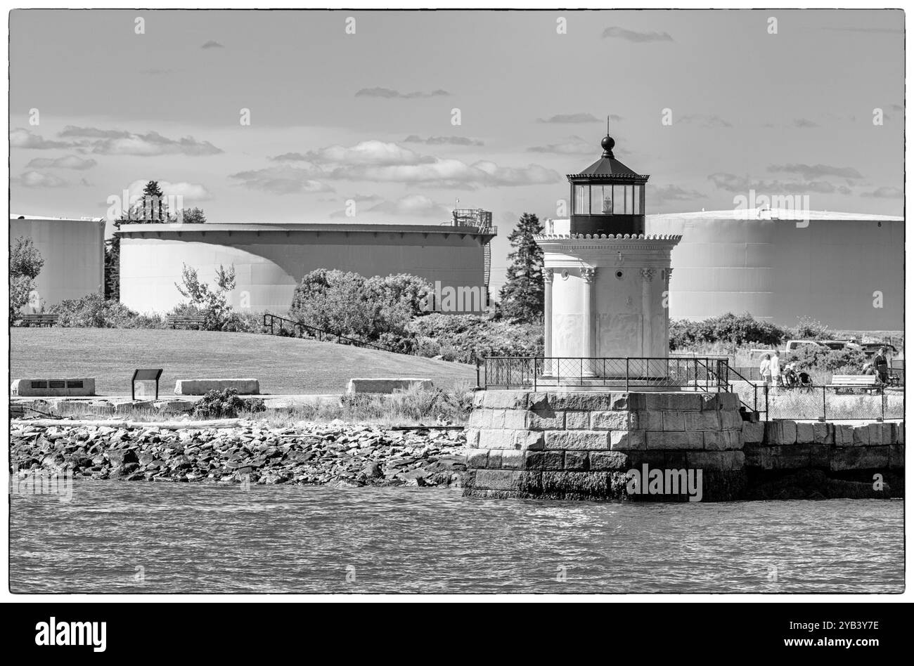 Bug Lighthouse, Portland, Maine, USA Stockfoto