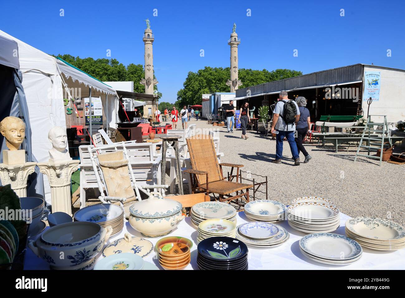 Freizeit- und Entspannungszeit in der Nähe des Flusses Garonne in Bordeaux. Bordeaux, Gironde, Nouvelle Aquitaine, Frankreich, Europa. Foto: Hugo Martin/Al Stockfoto