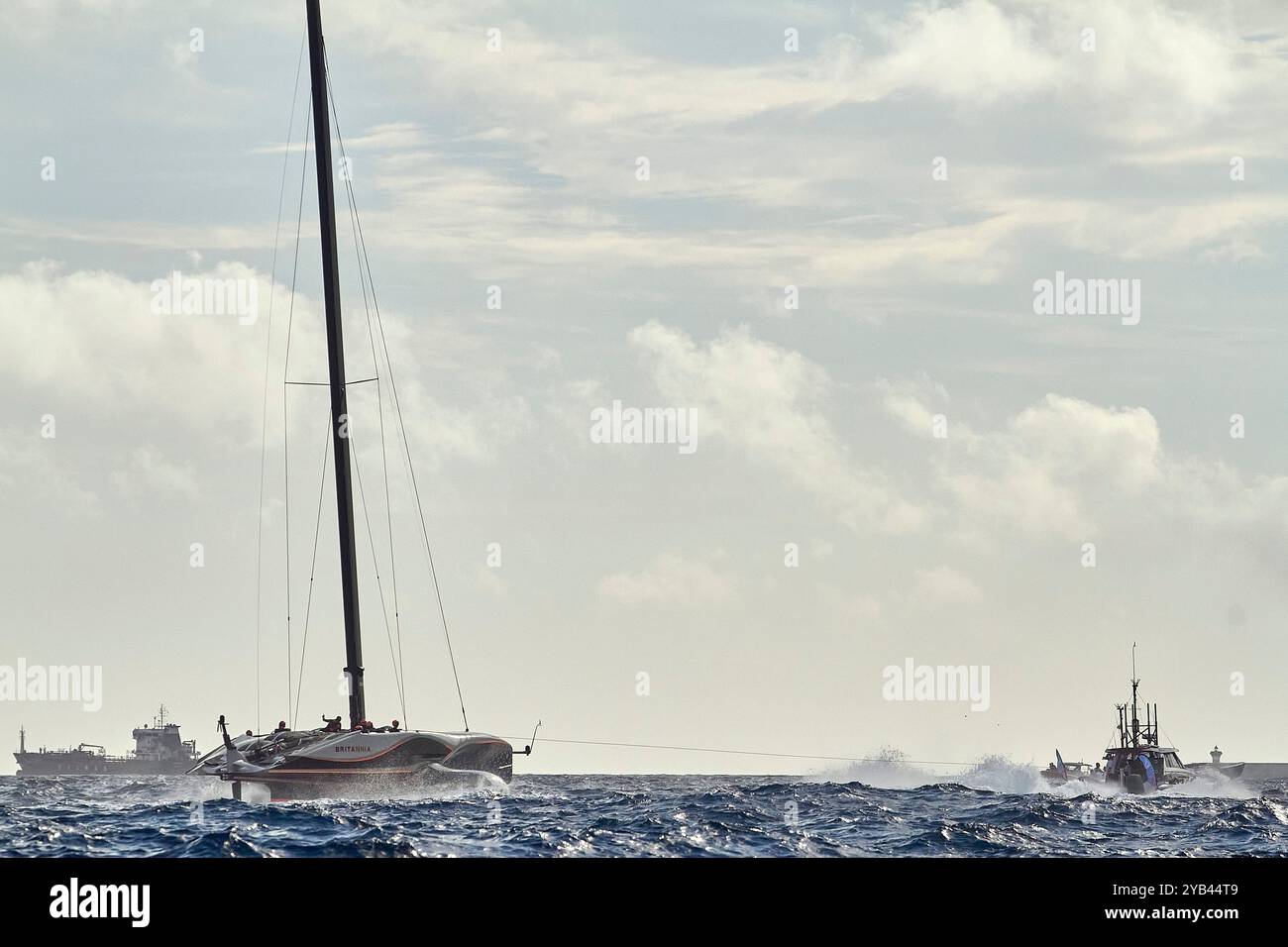 Robin Rundén Barcelona, Spanien, 16.10.2024, 2024 America's Cup - Barcelona, Spanien ...