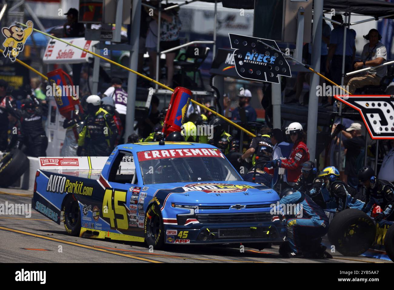 Lawless Alan tritt für den Toyota 200 in St. Louis, IL, USA, Nordamerika an Stockfoto