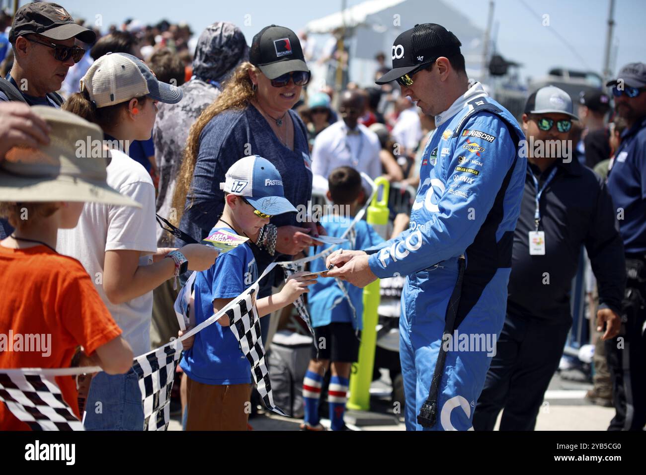 Kyle Bush macht sich bereit für die Würth 400 in Dover, DE, USA, Nordamerika Stockfoto