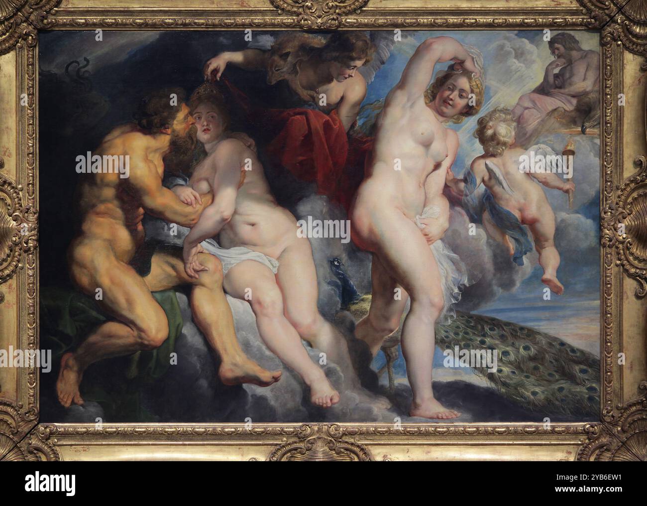 Peter Paul Rubens (1577–1640) Ixion König der Lapithen. Von Juno betrogen.(1615) Stockfoto