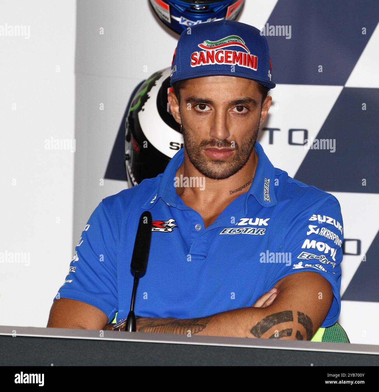 Misano Adriatico, Italien. September 2018. Misano Adriatico ( RN ) ITA 06.09.2018Sport Motociclismo Misano World Circuit Marco Simoncelli. Gran Premio Octo di San Marino e della Riviera di Rimini 2018 - MotoGP Nella Foto: Andrea Iannone ( ITA ) su SUZUKI Foto Lauro Montagnini Credit: LaPresse/Alamy Live News Stockfoto