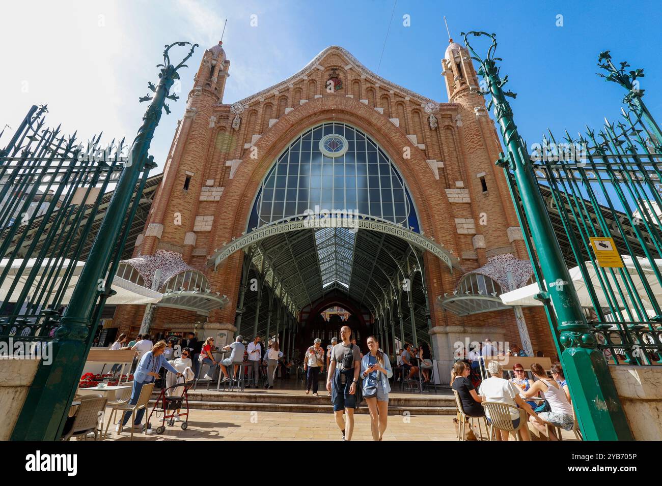 Mercado de Colón ( Markt von Columbus) in Valencia, Spanien Stockfoto