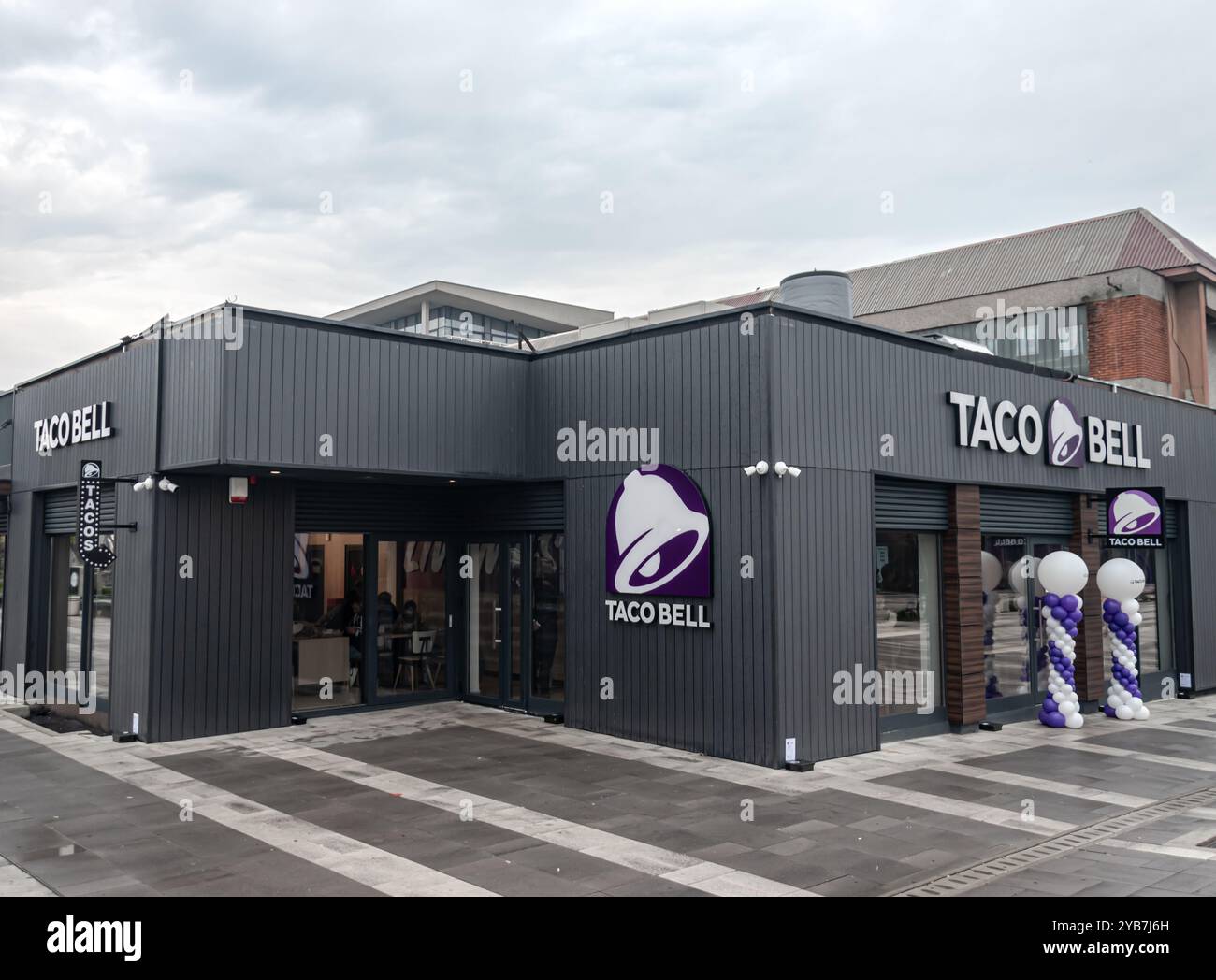 Das erste Taco Bell Restaurant auf dem Balkan wurde heute in Ilidza eröffnet Stockfoto