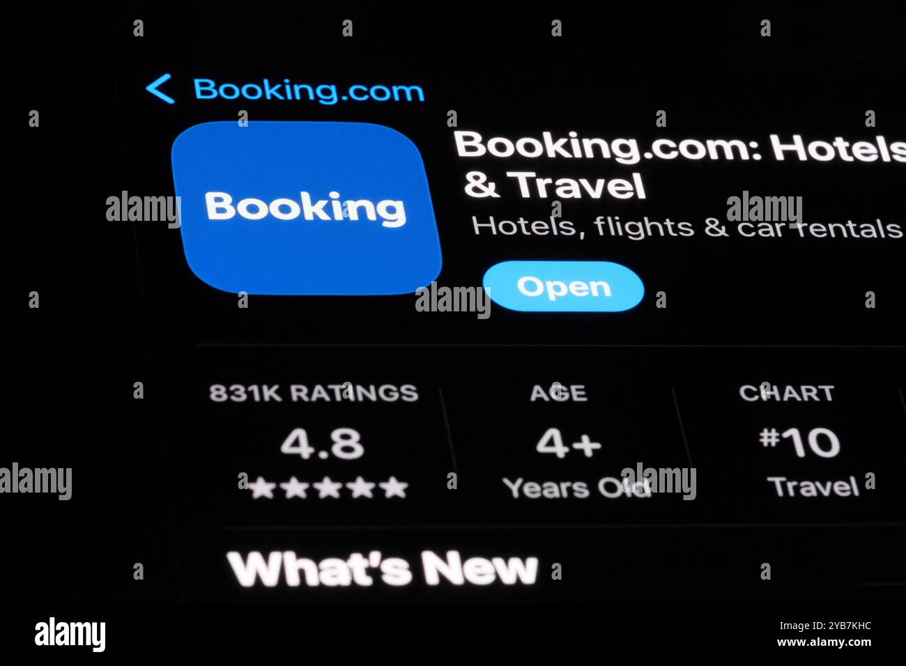 Booking com app logo -Fotos und -Bildmaterial in hoher Auflösung – Alamy