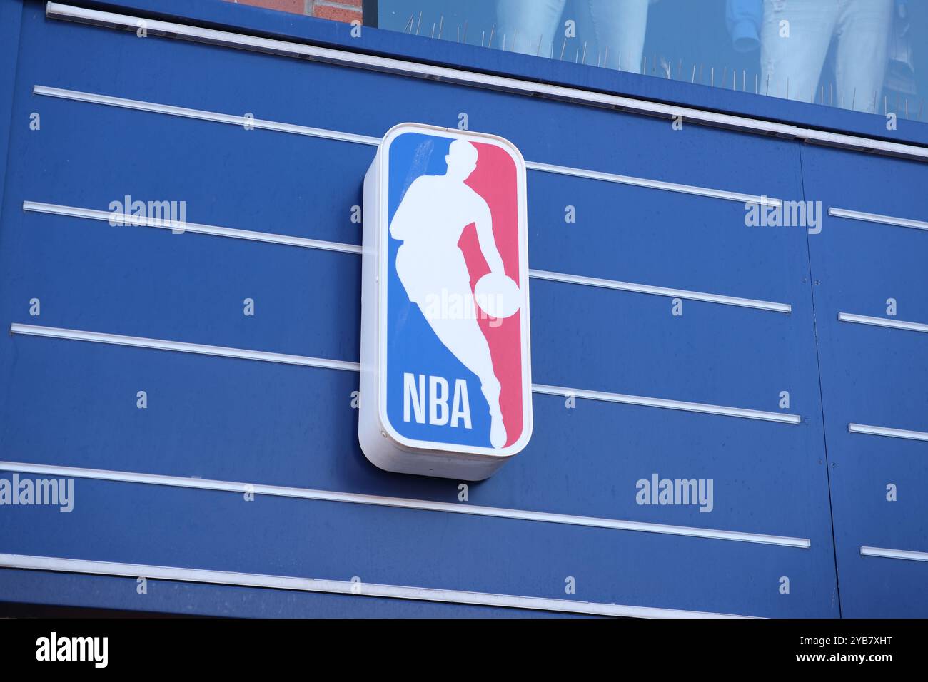 Logo der National Basketball Association (NBA) Stockfoto