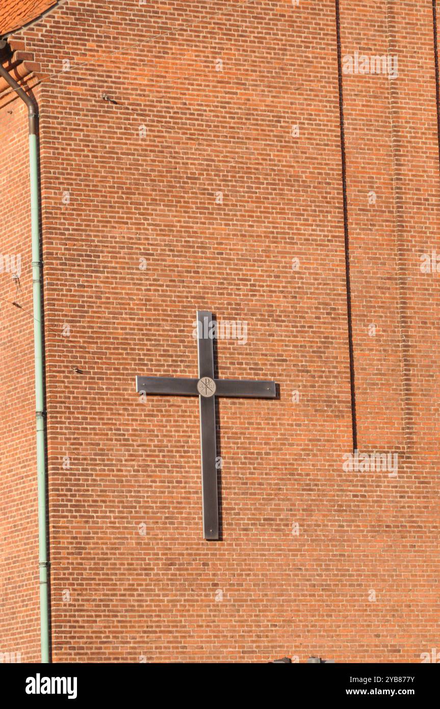 Kopenhagen/Dänemark/17 Oct 2024/Dänische Luthr Kirche Allehelgens kirke oder Kirche in Danih Hauptstadt. Foto. Bilder von Francis Joseph Dean/Dean sind nicht für kommerzielle Zwecke bestimmt Stockfoto