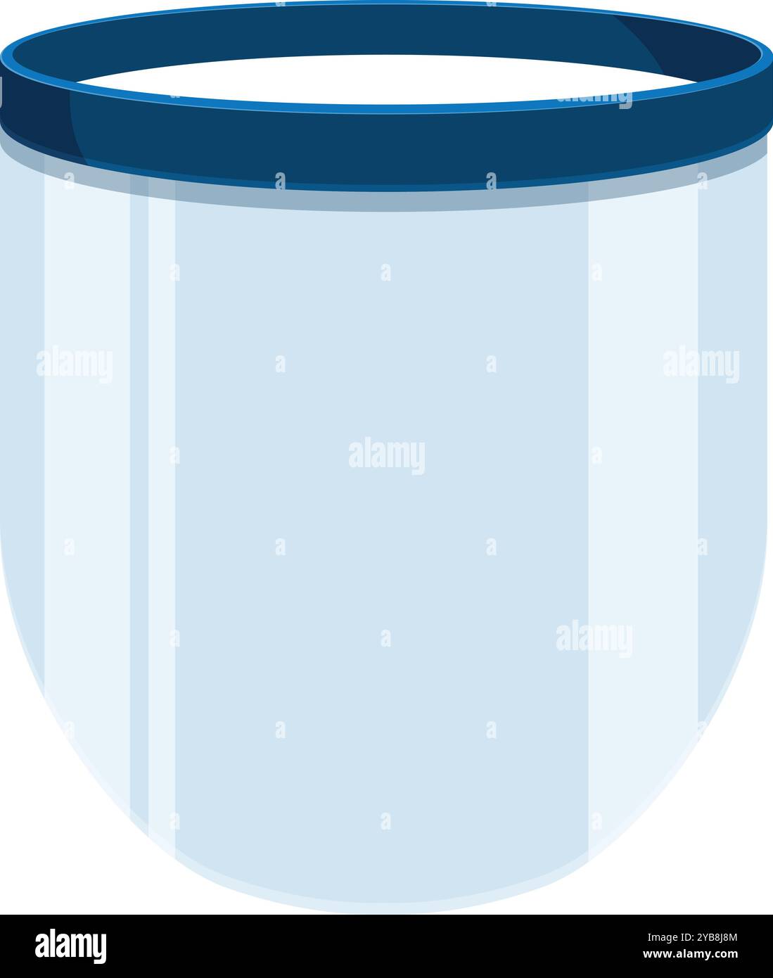 Medizinische Schutzausrüstung, die die Sicherheit von Ärzten und Patienten gewährleistet Stock Vektor