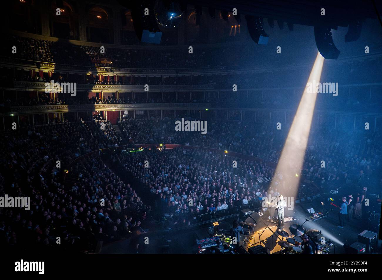 David Gilmour in der Royal Albert Hall am 10. Oktober 2024 Stockfoto