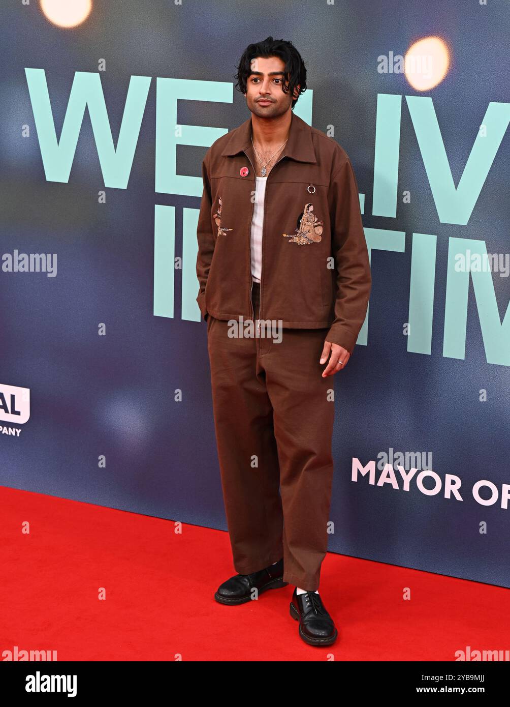 LONDON, GROSSBRITANNIEN. Oktober 2024. Nikhil Parmar nimmt an der Headline Gala „We Live in Time“ Teil – 68. BFI London Film Festival in London, Großbritannien. (Foto von 李世惠/siehe Li/Picture Capital) Credit: Siehe Li/Picture Capital/Alamy Live News Stockfoto