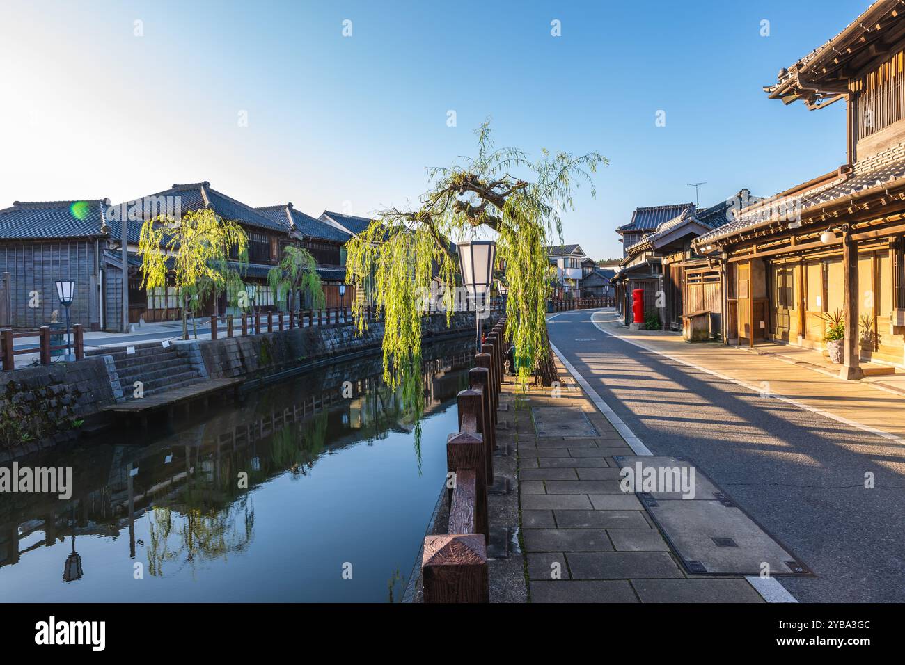 Sawara Historical District, eine antike Stadt in Chiba, Japan Stockfoto