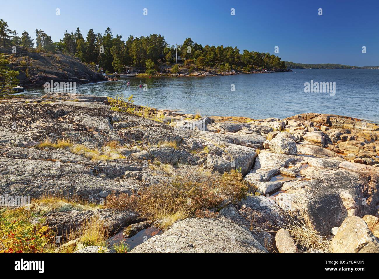 Viggsoe Island, Stockholmer Archipel, Stockholm, Schweden, Skandinavien, Europa Stockfoto