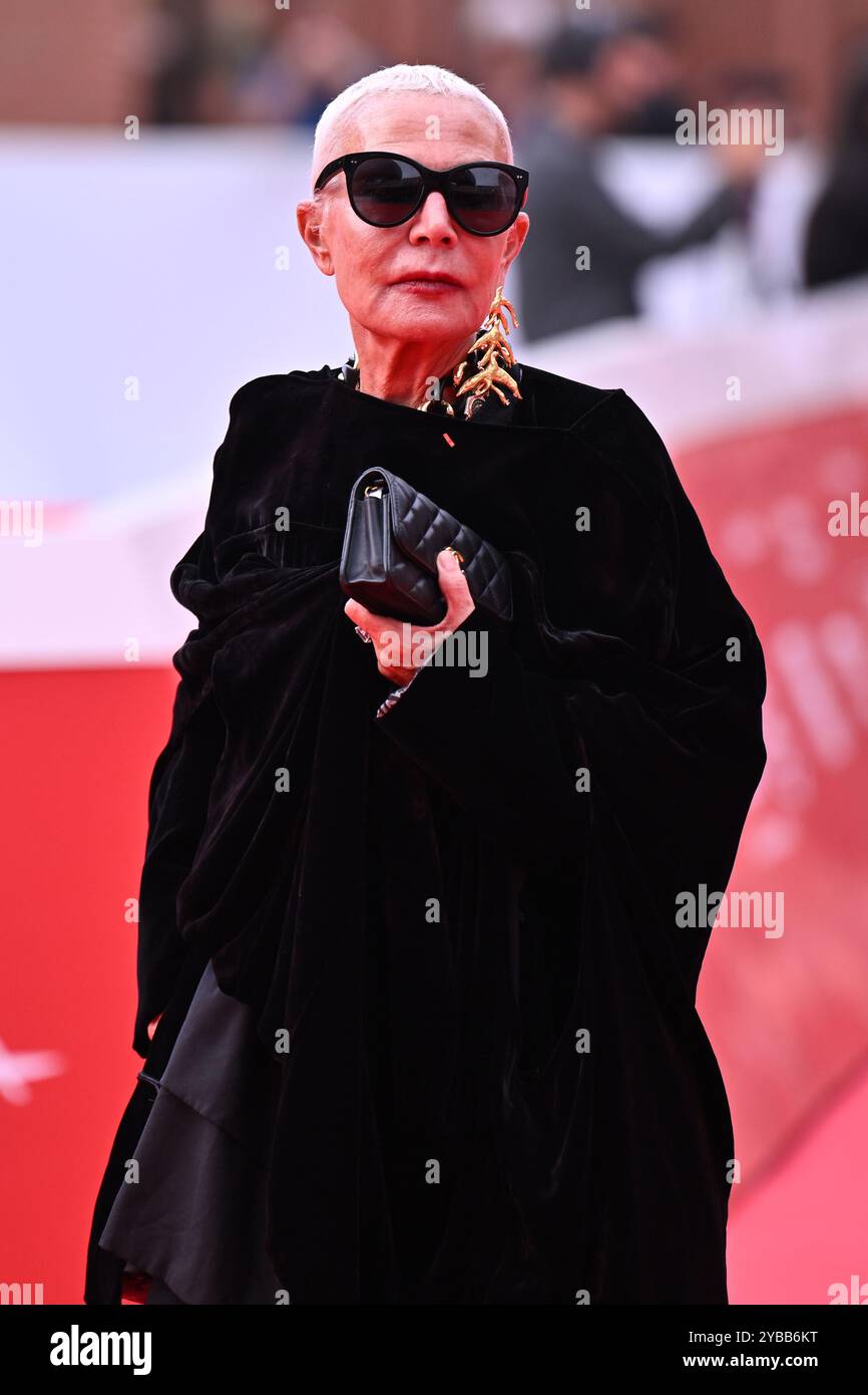 Doriana Mandrelli besucht den roten Teppich „Marko Polo“ während des 19. Rom Film Festivals im Auditorium Parco Della Musica am 17. Oktober 2024 in Rom. Stockfoto