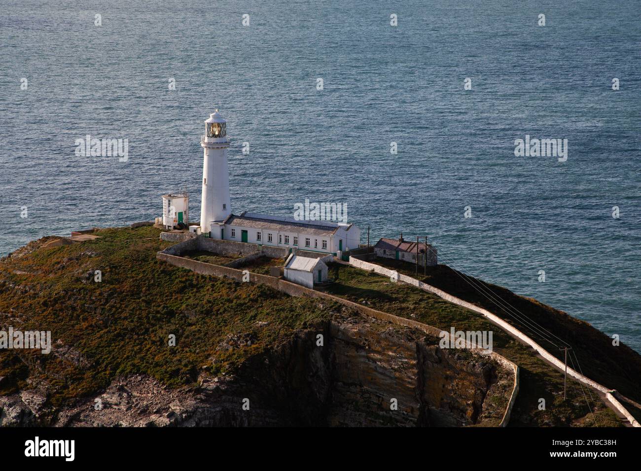 South Stack Lighthouse, South Stack Cliffs Nature Reserve, Anglesey Stockfoto