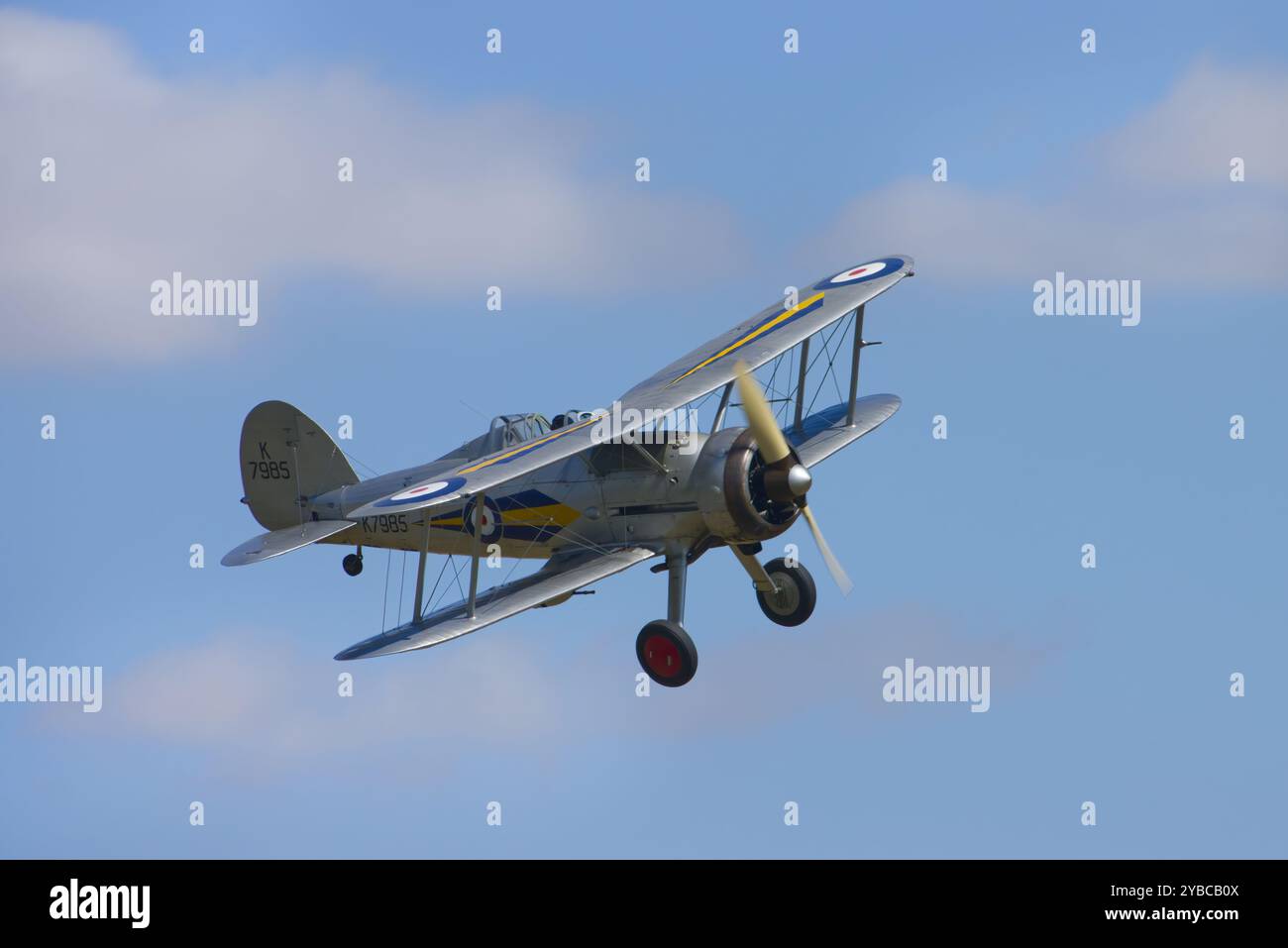 Gloster Gladiator 1 in 73 RAF-Markierungen. Stockfoto