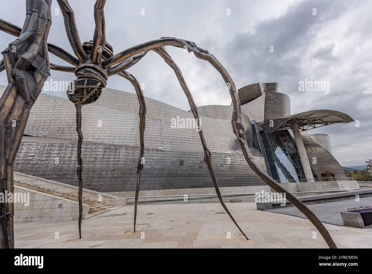 Maman, Louise Bourgeois, Guggenheim Museum Bilbao, Bilbao, Baskenland, Spanien, Europa Stockfoto