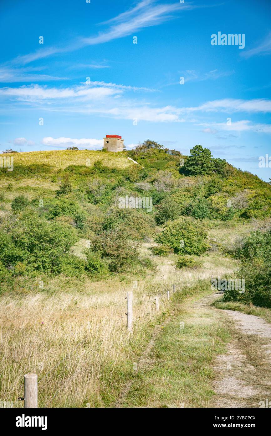 Der Tyskertarnet-Turm in Mols bjerge dänemark Stockfoto