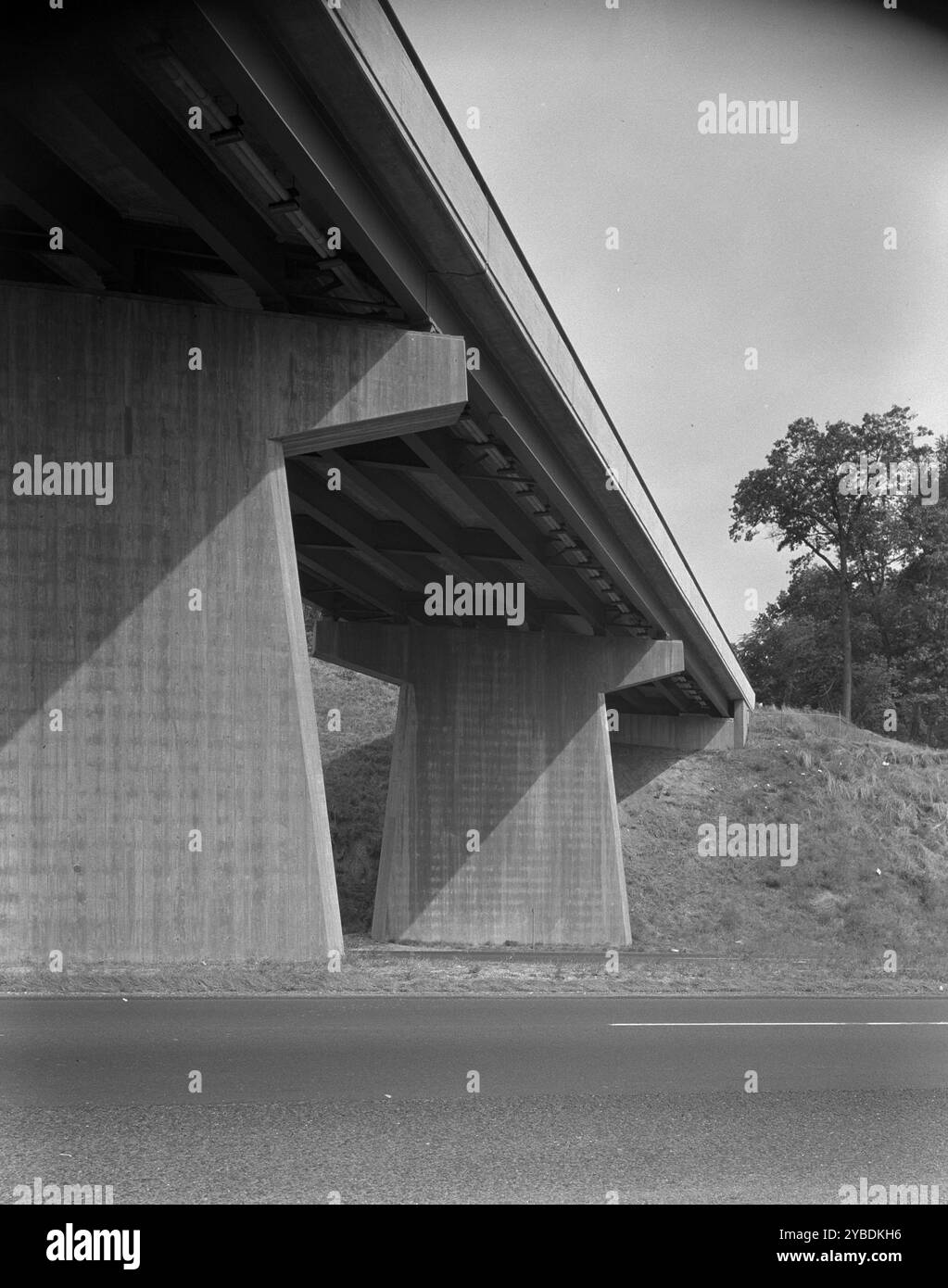 New Jersey Turnpike, 1952. Stockfoto