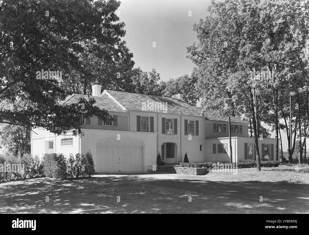 Ralph J. Cordiner, Residenz an der White Oak Rd., Fairfield, Connecticut, 1939. Stockfoto