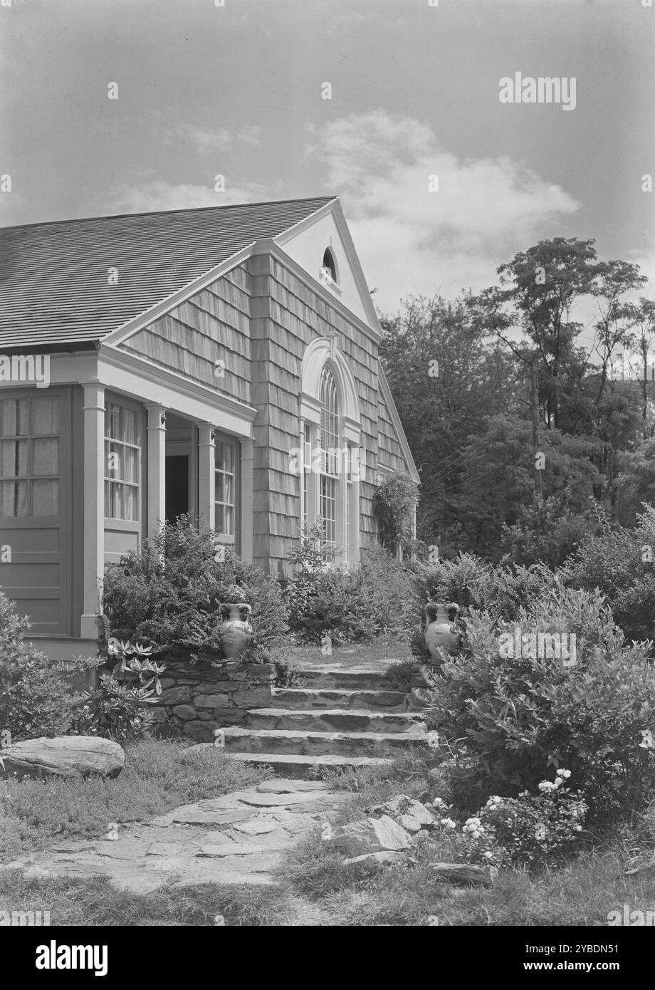 Edwin L. Howard, Wohnsitz in Westport, Connecticut, 1936. Stockfoto