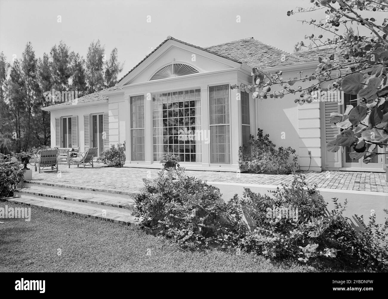 James H. McGraw Jr., Residenz in Hobe Sound, Florida, 1941. Stockfoto