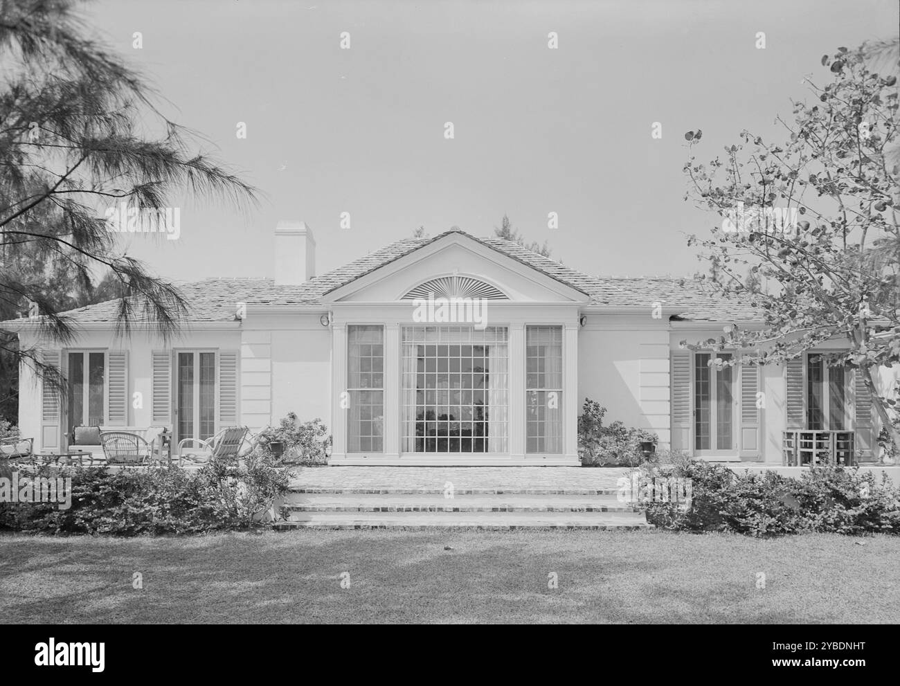 James H. McGraw Jr., Residenz in Hobe Sound, Florida, 1941. Stockfoto