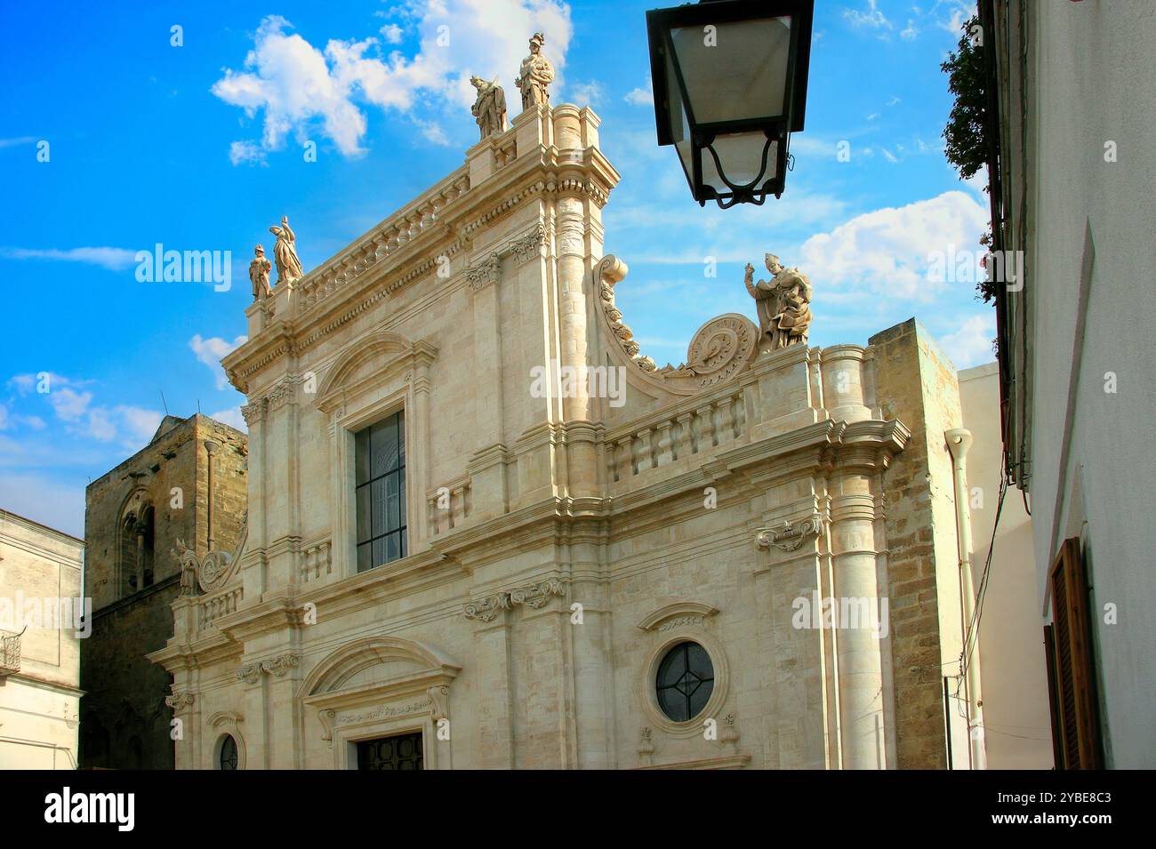 Italien Apulien Castellaneta (TA) die Kathedrale von San Nicola Stockfoto