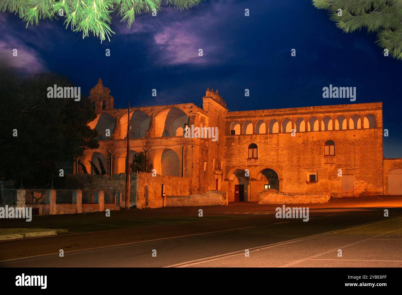 Italien Apulia Castellaneta (TA) - Kloster San Francesco Stockfoto