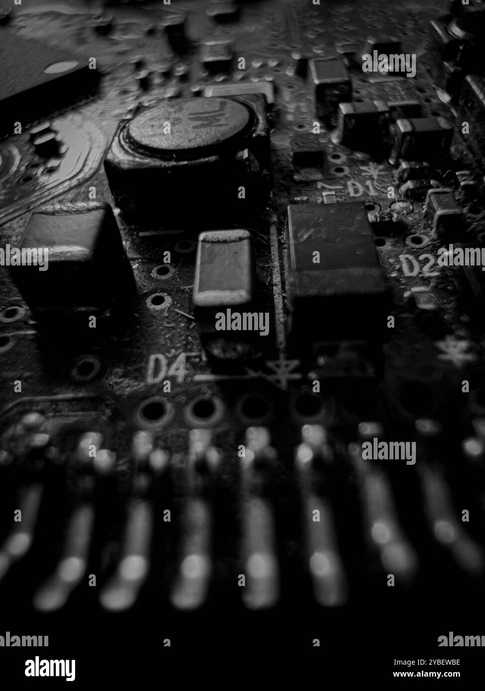 Computer Motherboard Stockfoto